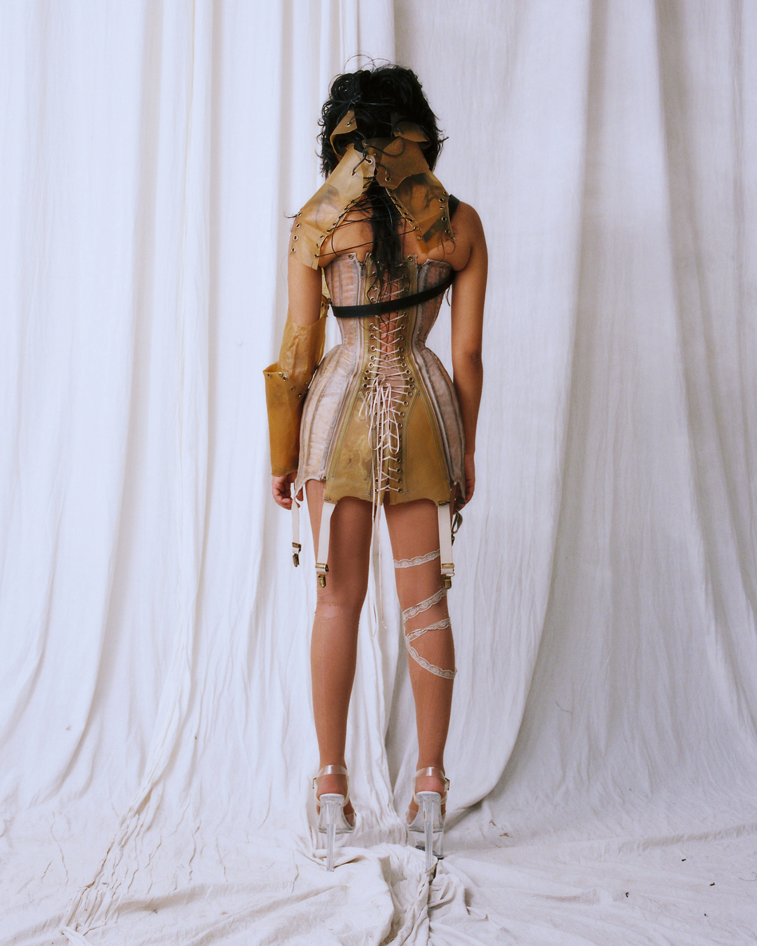 Divya Gupta — Reliquary Corset Dress back view