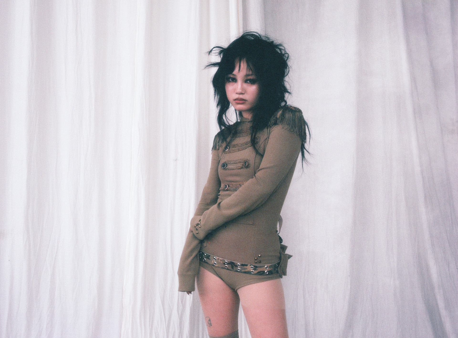Mio Okagaki — Regiment Bodysuit full figure front stance
