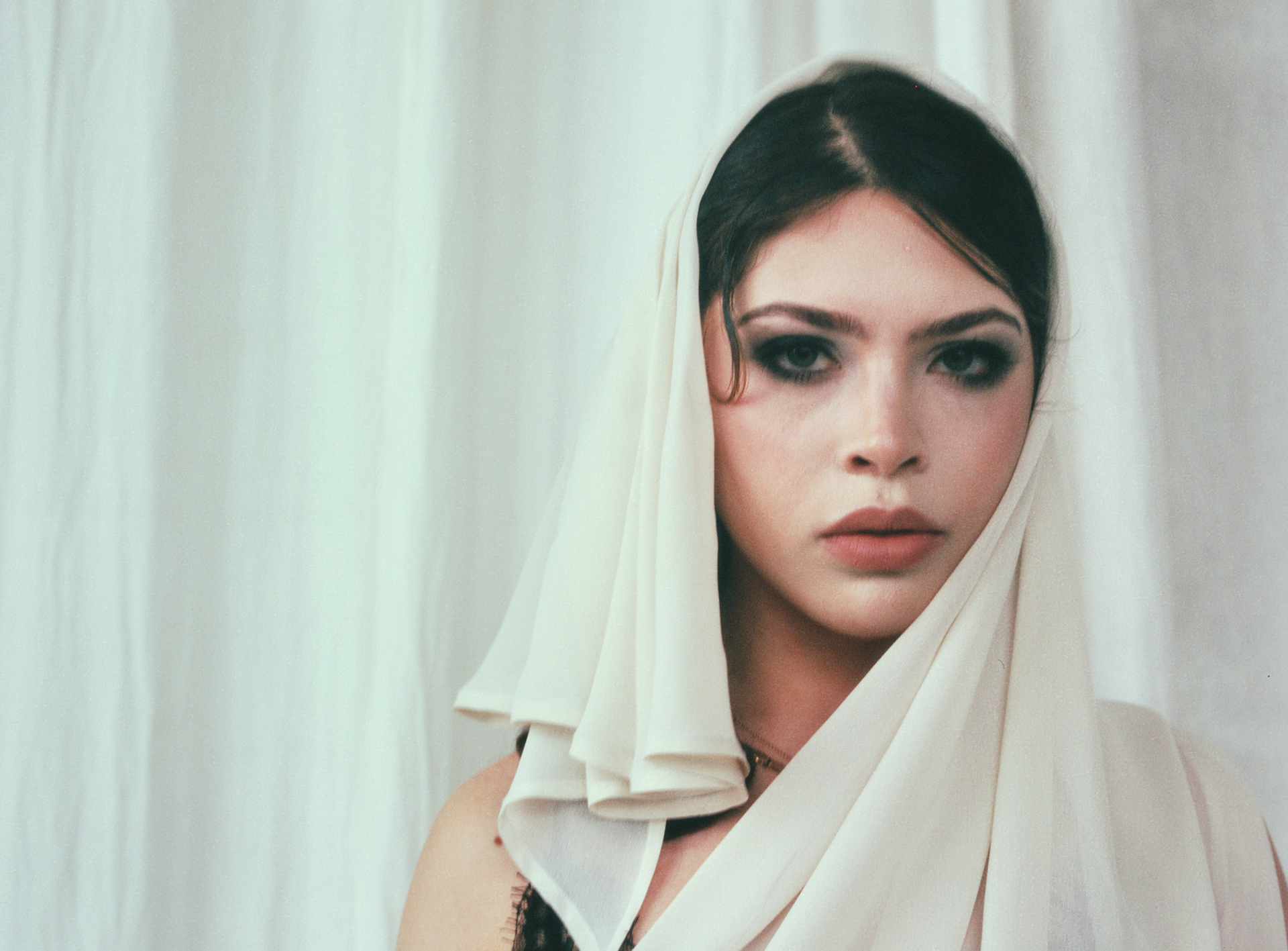 Veiled · close