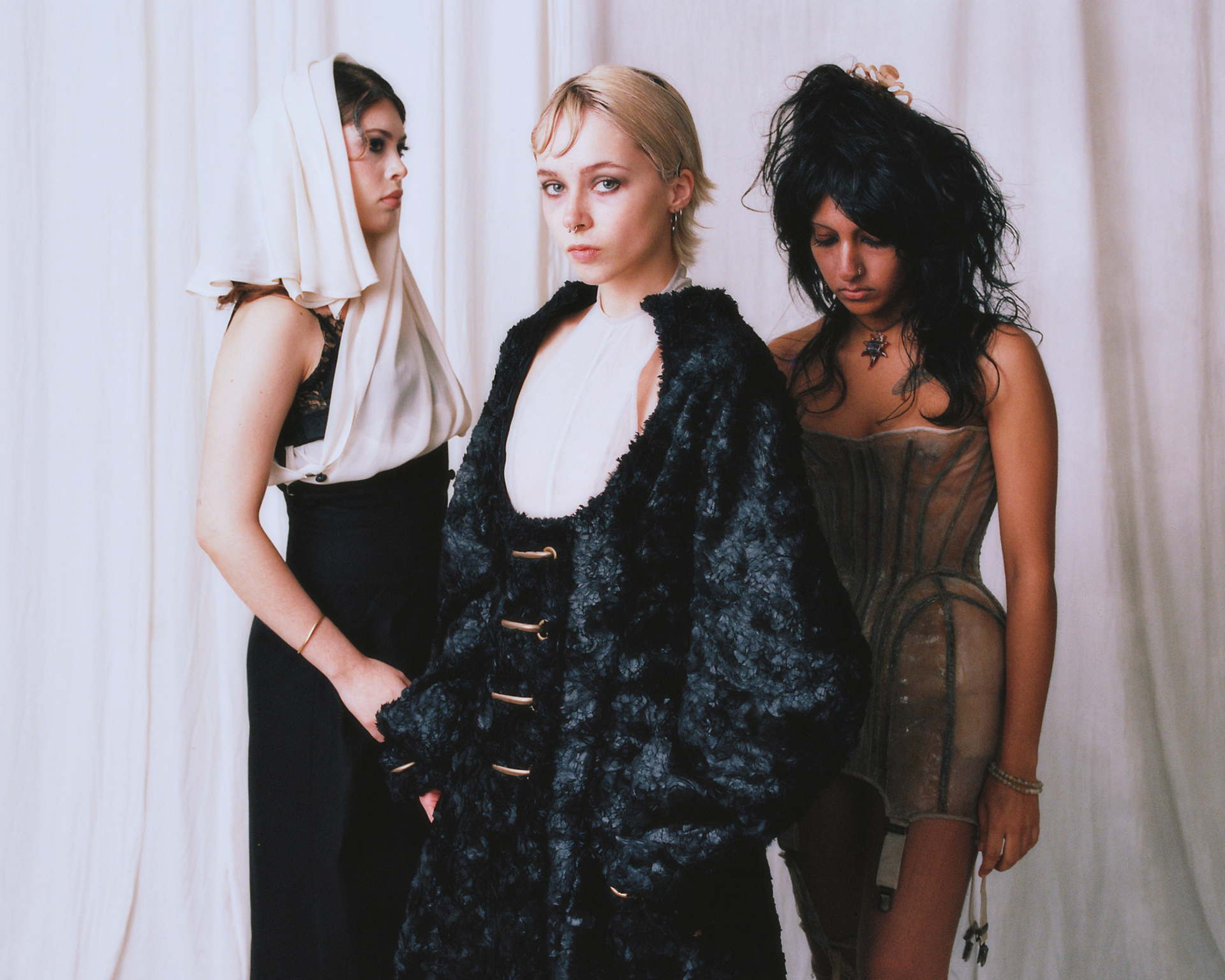 Monáe Simpson, Lee Lynshue and Divya Gupta in a campaign trio portrait