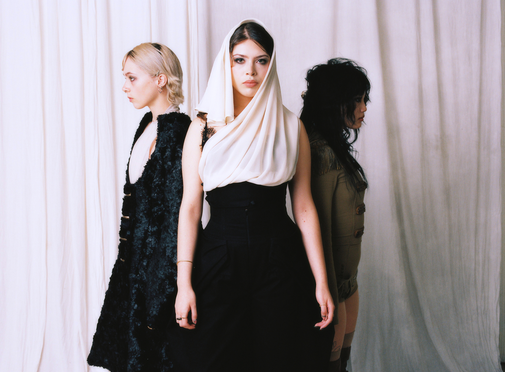 Front-facing campaign portrait with Monáe Simpson centered, flanked by Lee Lynshue and Divya Gupta